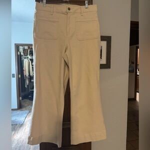 Draper James Cream Jeans